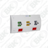 BKPO 011 - PAINEL PARA GASES MEDICINAIS – USO EM SUÍTES, APARTAMENTOS E ENFERMARIAS