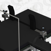 OPCIONAL - AOP-TE-042 - PAR DE SUPORTES PARA OMBROS (OMBREIRAS)