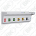 BKPO 001 - PAINEL PARA GASES MEDICINAIS COM PRATELEIRA PARA MONITORES – USO PRONTO ATENDIMENTO E PRONTO SOCORRO